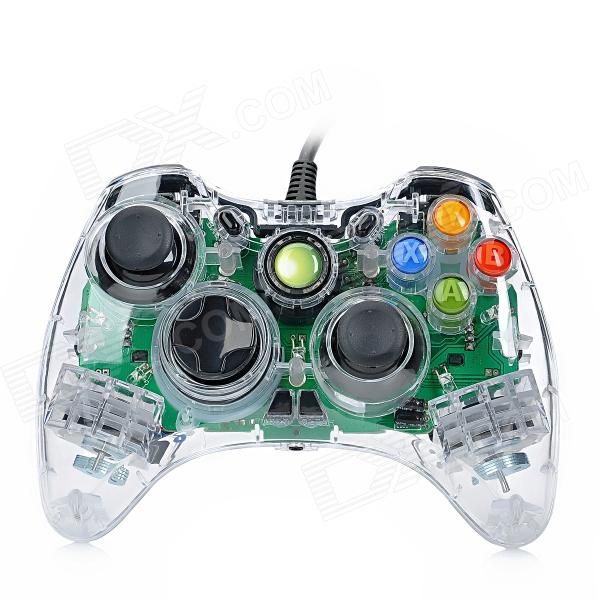 USB sem fio Dual-Choque Game Controller Joystick para Xbox 3