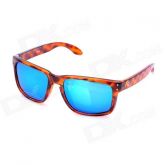 Oreka UV400 proteção UV Azul Fashion Resina Óculos lente pol