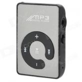 Portátil recarregável MP3 Player w / Clip / TF / Fones de ou