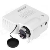 RuiQ UC-28 24W portátil Mini Projetor LCD w / 3,5 milímetros